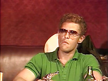 Gangbang on the billiard table