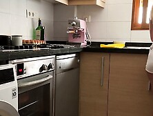 I’M WASHING THE DISHES, AND STEPFATHER COMES INTO THE KITCHEN TO TOUCH MY PUSSY