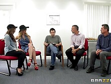 Lustful Milfs Threesome Heart-stopping Xxx With Cherie Deville,  Keiran Lee And Abigail Mac