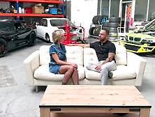 Didine,  a nice-looking mother I'd like to fuck,  gets pounded!