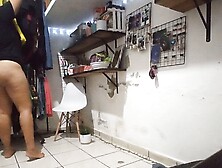 my mother in law on webcam video call 2 part