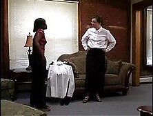 Ebony Girl Spanked Hard By White Female