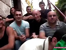 Gangbang Archibe - Busty MILF in stockings