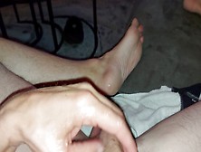 Closeup Edging,  Precum And Jizz Flow