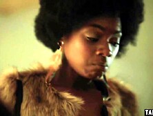 Beauty black 18 yo lesbians Misty Stone and Sizi Sev tasting