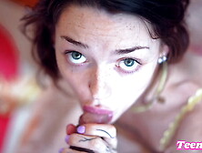 Hirsute Cunt Stepsister Does Splits on My Knob