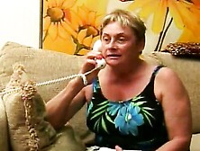 Granny Blowjob and Facial