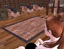 Animated cg toon porn - Stepbrother licking cunt of his stepsister in the Pirate Ship