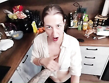 Horny Step Mom Adi fucking hard on kitchen room