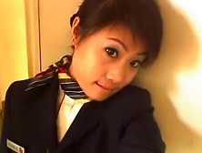 China,  Sichuan in some Chengdu Shuangliu Airport of zeppelins ground hostess of Dziga take exposed trickled!