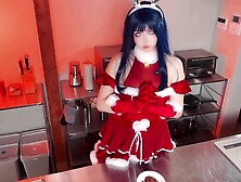 Hinata Hyuga costume Christmas Ver. Cosplay