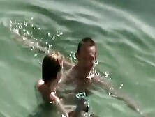 Voyeur spies on couple trying to screw