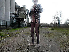 Sounding Transgenre Outdoors Lingerie Sissy 4