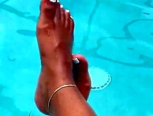 Ebony Foot Model Hot White Toes Footdepartment Com