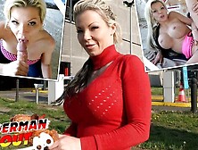 Big Boobs Blonde Milf Barbie Sins Fucked Hard In Risky Outdoor German Scout Adventure