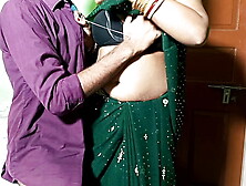 Nephew screwed aunty on the pretext of sewing shirt buttons! hindi audio