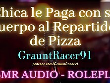 Bitch Gets Butthole Penetrated by Pizza Delivery Stud - ASMR Audio Roleplay