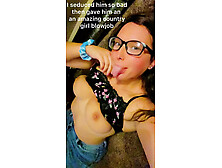 I seduced my 55m photographer so bad then sucked his big thick dick giving him an amazing country girl blowjob till he squirts.