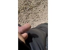 I walking jerk off outdoor in the public place