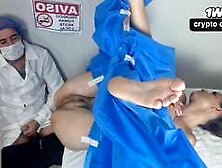 Falso ginecologista fica excitado durante exame íntimo de sua paciente.