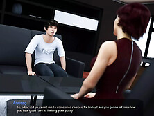 Busty Teacher Seduces Me To Fuck Her Tight Ass - 3D Hentai Game - Milfy City