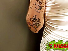 FORKED tongue and REAR-END open.  We debut the little 1 to Fedora Morelli!