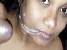 Desi Indian Girl Lock Down Sex And Eating Cum At The End