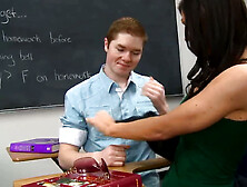 Enticing Kendall Karson Fucks With Her Classmate