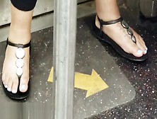 Candid Lightskin Bbw Feet