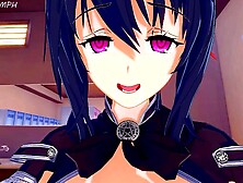 High School DxD - Fucking Akeno Himejima Anime 3d