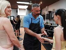 Selena-Love-And-Khloe-Kingsley-Take-Turns-Getting-Their-Narrow-Holes-Drilled