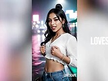 Risky Bus Ride: Desi Slut Deepthroats Stranger in Public