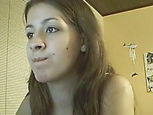 immature honey dancing on webcam