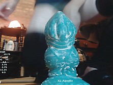 Bad Dragon Xl Toy Stretching Gauntlet - Apollo,  Trent,  Razor - Play & Cum Session