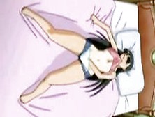 Anime Girl Fingering On Bed