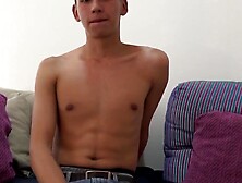 Bottom Antu bends over for Benjamins tongue and cock