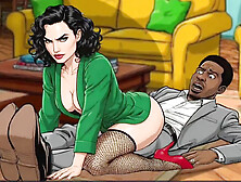 Married housewife Octopussy loves getting filled by big black cocks while her husband is away