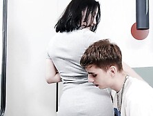 TeenMegaWorld -Creampie-Angels- Mirror reveals kinky secret