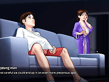 step sister and anon make hot seen in summertime saga part