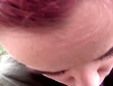 Pretty Teen Girl Public Blowjob And Cum In Mouth