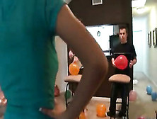 College girls playing dare game with the guys ends up having org