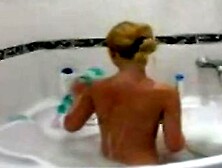 Cute Russian Amateur Girl playing in the shower