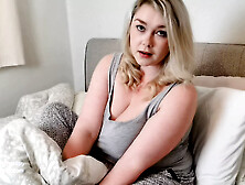 Busty Mom drops them at school then rushes home to fuck her rear-end & vagina