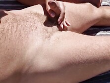 blowjob on a nudist beach in Tenerife deep throat