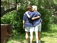 Sporty Guys Kissing And Fucking Ass In The Woods