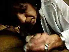 Short Haired Mature Chokes on My Dick