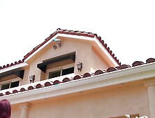 Brazzers - Selena Santana Dreams of Big Cocks While She Sunbathes & Keiran Comes at the Right Moment