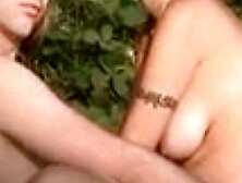 couple exib on beach