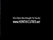 Hot 3D hentai slut gets nailed by a monster