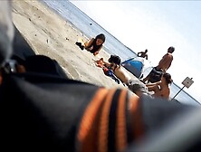 BEACH-VOYEUR - Hairy teens on nude beach